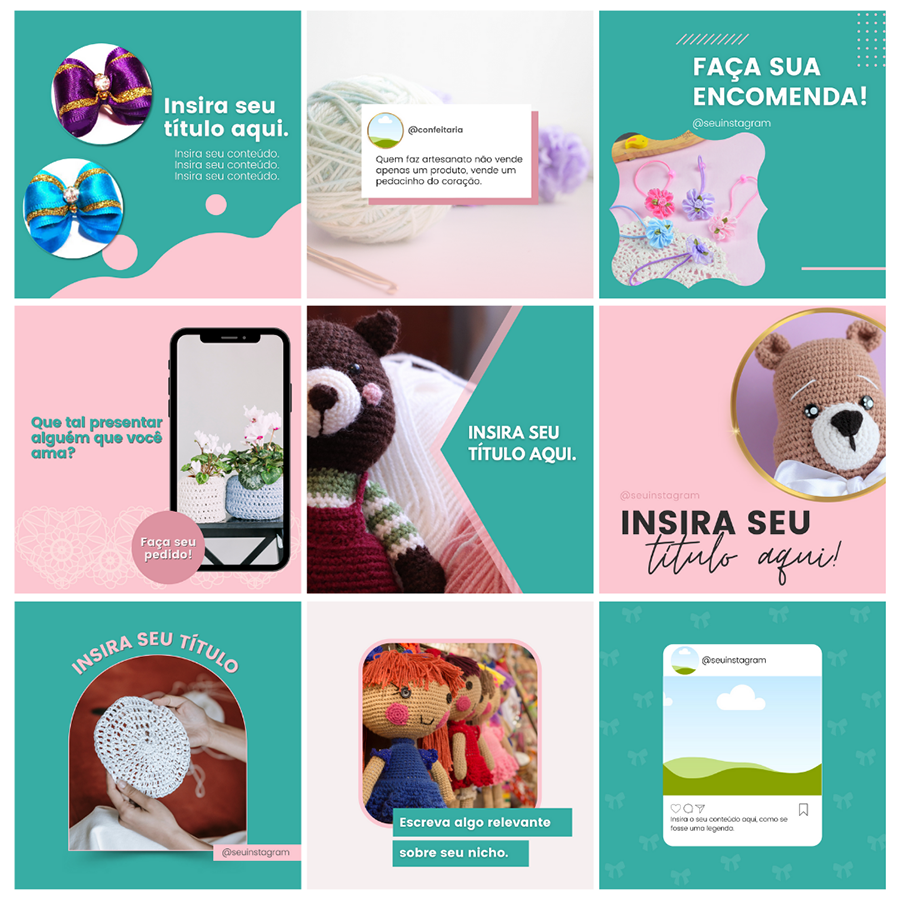 Pack Canva Artesanato