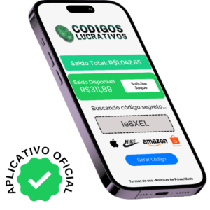 Códigos lucrativos é golpe? Veja a minha experiência com o app