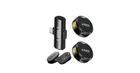 Microfone de lapela KAIDI